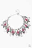 Triassic Trade Route - Pink bracelet
