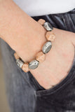 Rock Candy Canyons - Brown Bracelet