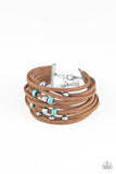 Colorfully Coachella - Brown/Blue