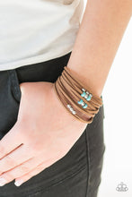 Colorfully Coachella - Brown/Blue