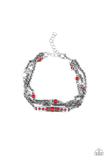 No Means NOMAD Red Bracelet