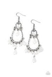 Summer Sorbet White Earring