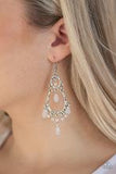 Summer Sorbet White Earring