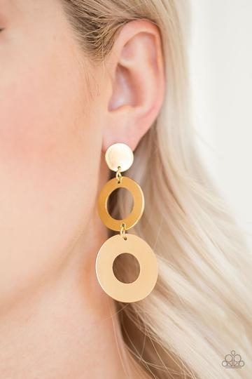 Pop Idol Earring gold