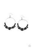 Effortless Effervescence Black Earring