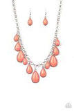 Jaw-Dropping Diva Orange Necklace
