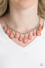 Jaw-Dropping Diva Orange Necklace