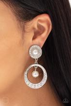 Royal Revival White Clip-On Earring