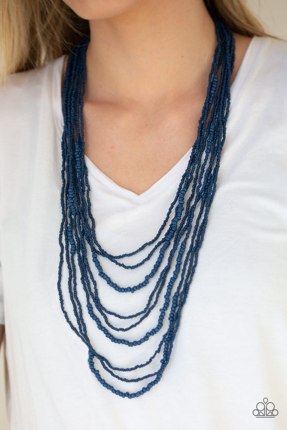 Totally Tonga Blue Necklace
